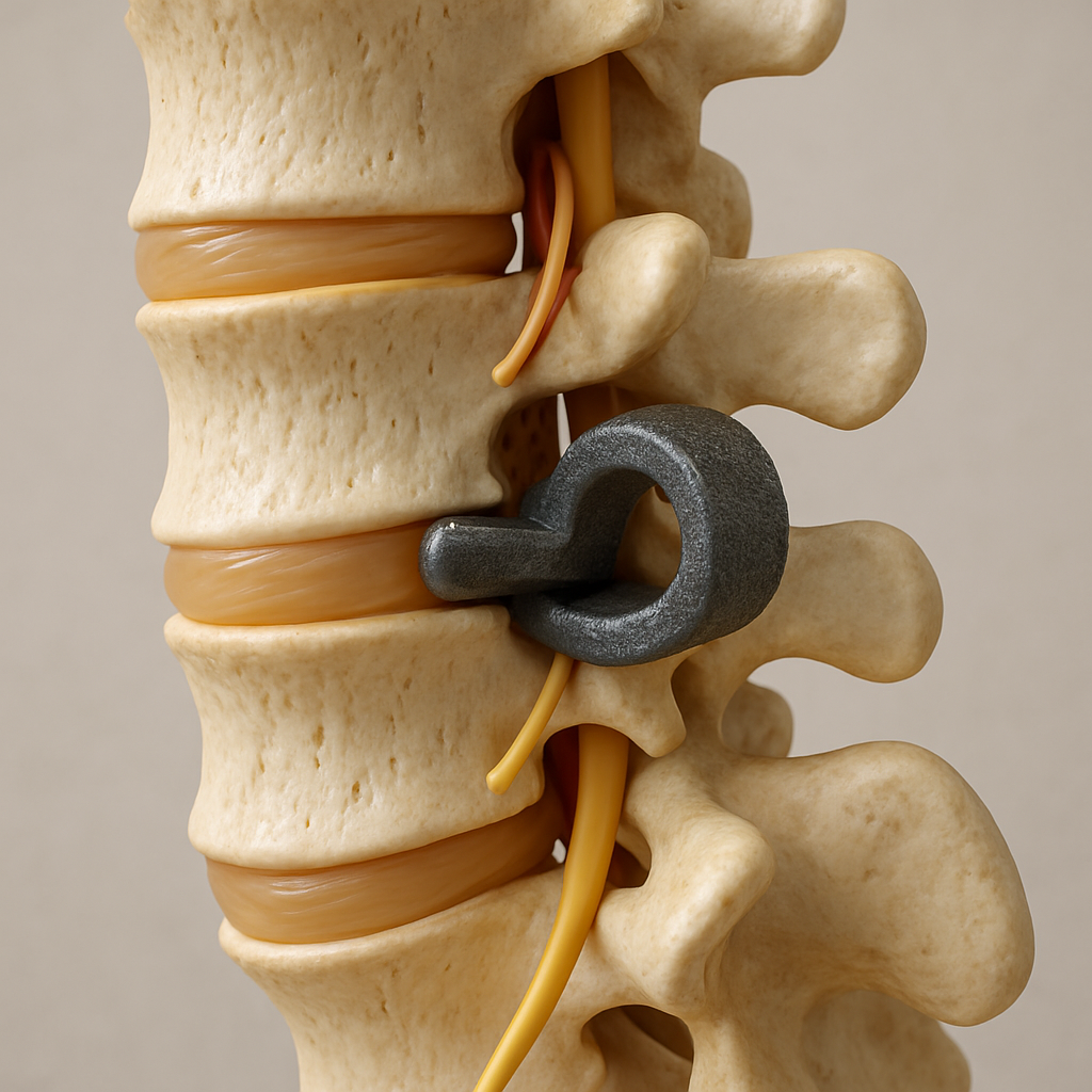 découvrez l'implant intraspine® à travers des images détaillées et des vidéos explicatives pour mieux comprendre son fonctionnement et ses bénéfices.