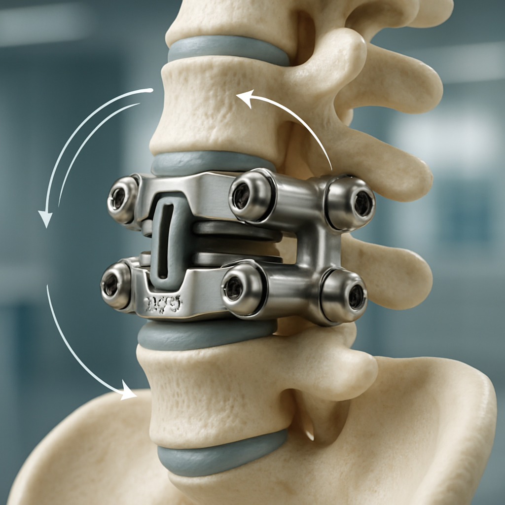 découvrez comment l'implant dynamique révolutionne la chirurgie du dos en offrant une récupération rapide et une nouvelle norme de soins pour un retour à la vie active optimisé.