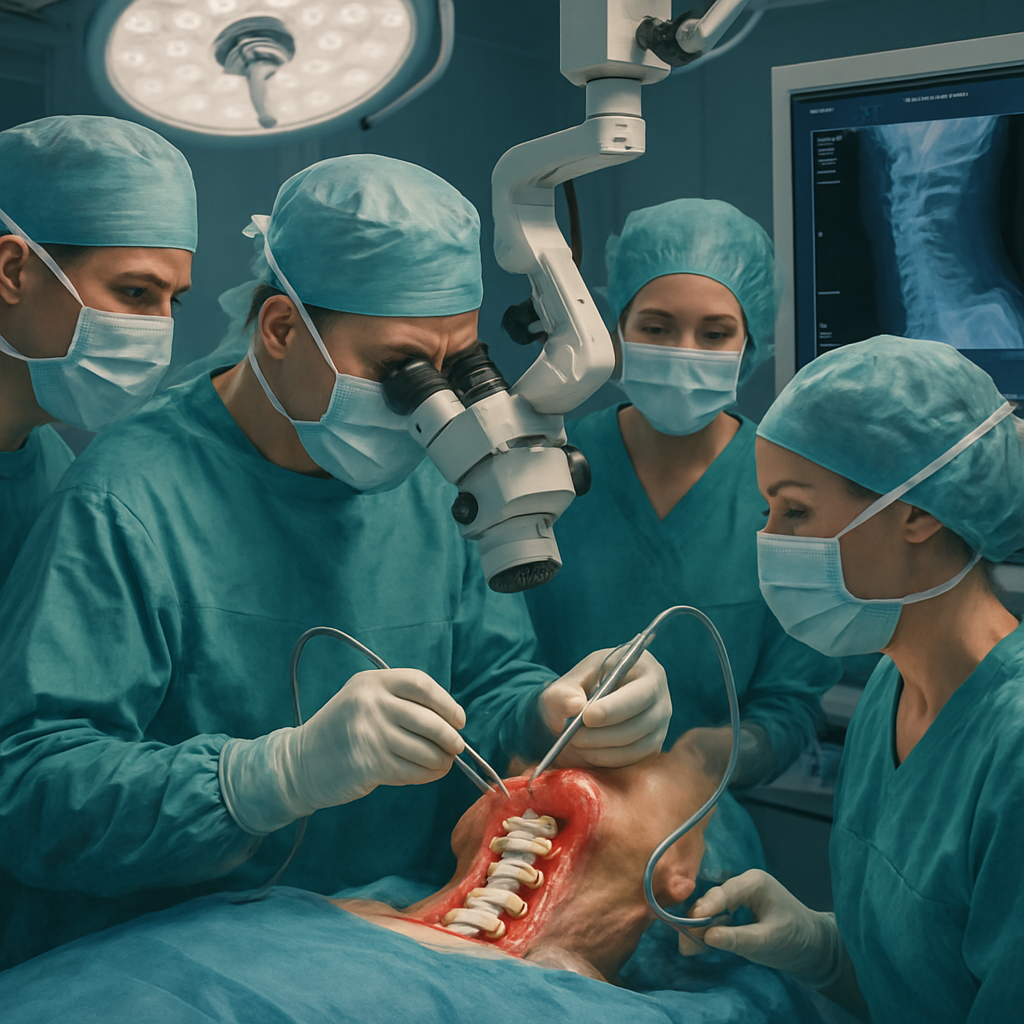 Prothèse discale cervicale : chirurgie et résultats à long terme 7 découvrez les techniques de chirurgie de la prothèse discale cervicale et les résultats à long terme pour améliorer la mobilité et réduire la douleur cervicale.