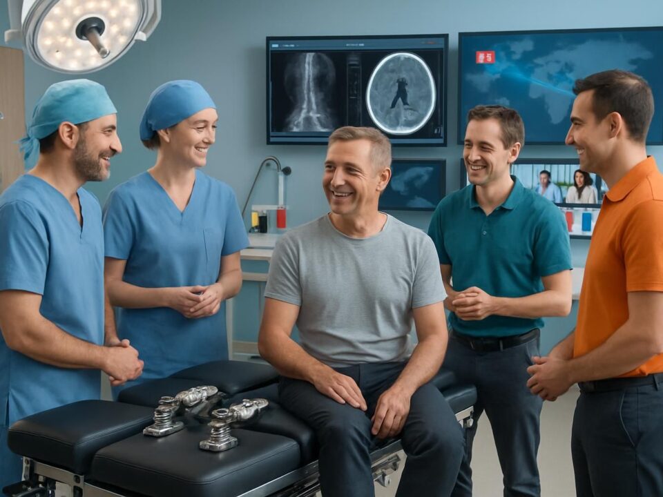 intraspine® : découvrez une solution innovante de chirurgie dynamique qui préserve la mobilité naturelle de la colonne vertébrale pour un confort et une récupération améliorés.