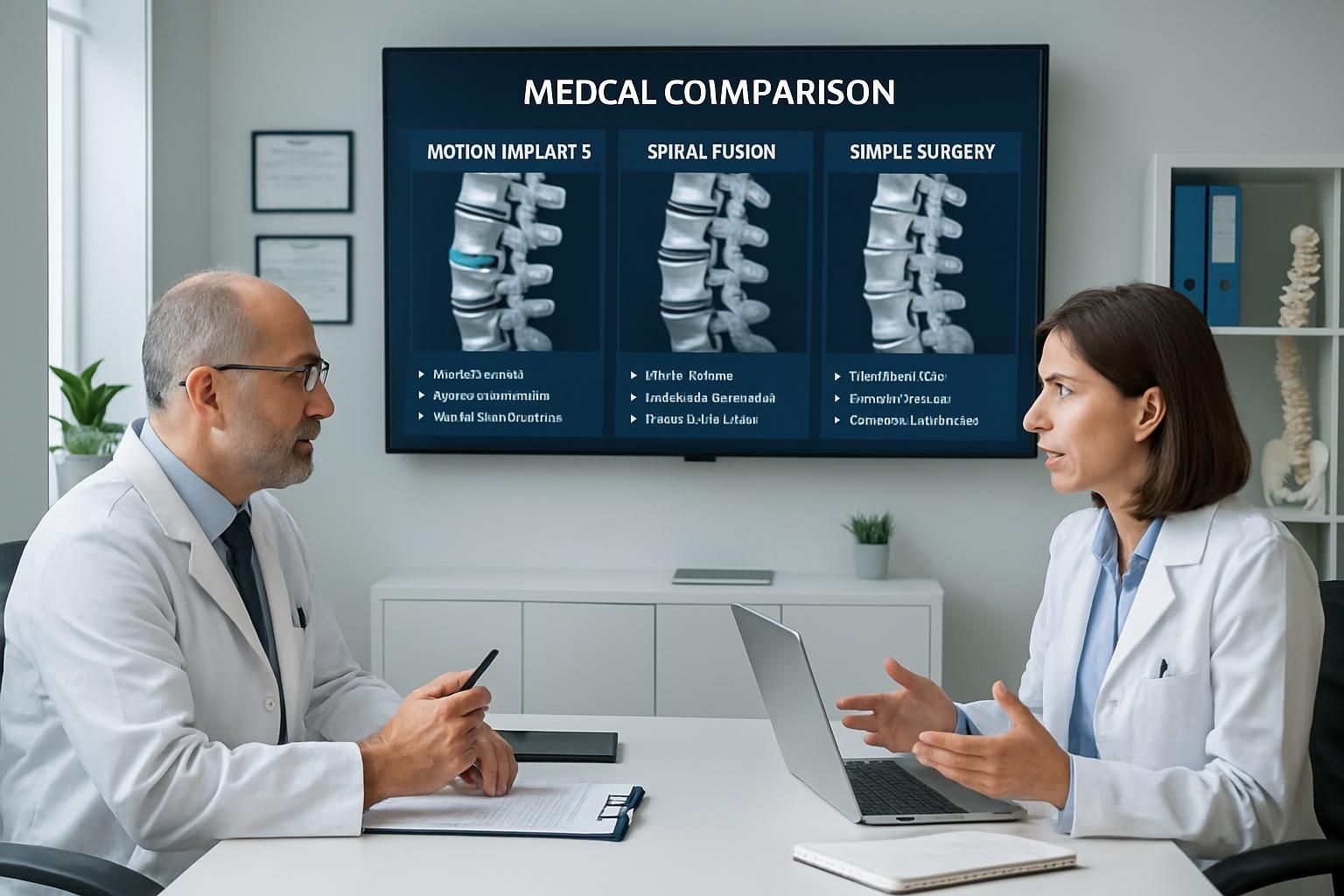 Chirurgie Motion : pourquoi opter pour la mobilité plutôt que la fusion 9 découvrez les avantages de la chirurgie motion et pourquoi choisir la mobilité vertébrale plutôt que la fusion peut améliorer votre qualité de vie et préserver la fonction naturelle de votre colonne.