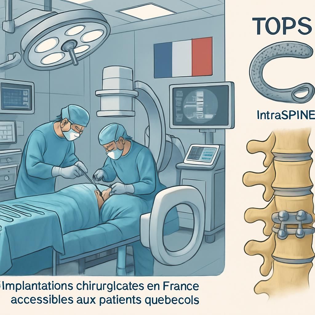 découvrez les indications spécifiques des dispositifs tops™ adaptées aux besoins des patients québécois pour un traitement personnalisé et efficace.