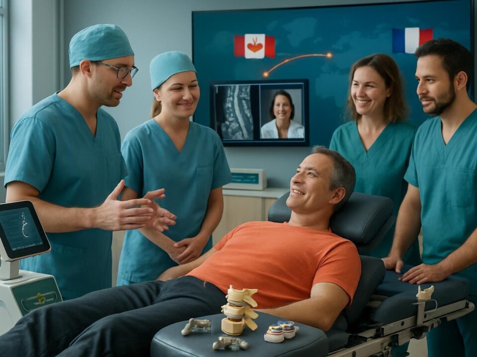 découvrez les dernières innovations technologiques en chirurgie du dos prévues pour 2025, améliorant la précision, la sécurité et la récupération des patients.