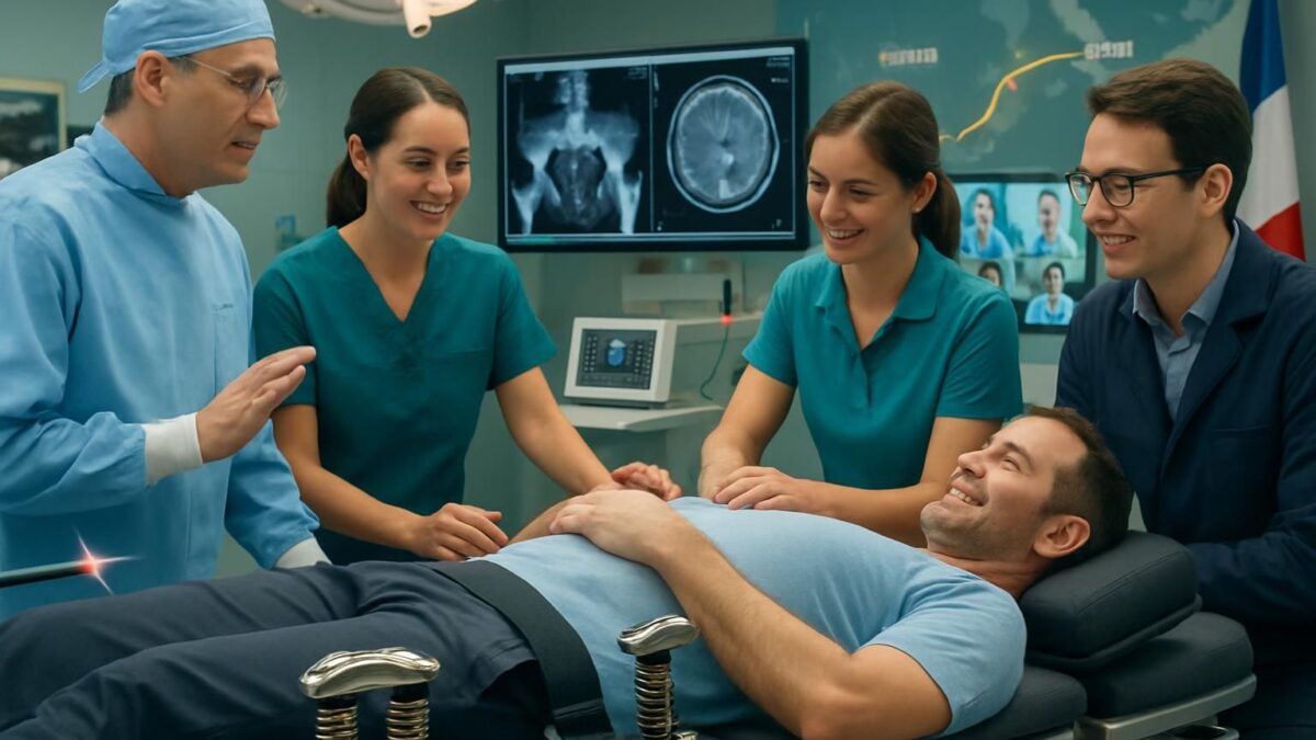 découvrez comment fonctionne l'implant dynamique, une technique innovante de stabilisation de la colonne vertébrale sans fusion, offrant mobilité et réduction de la douleur.