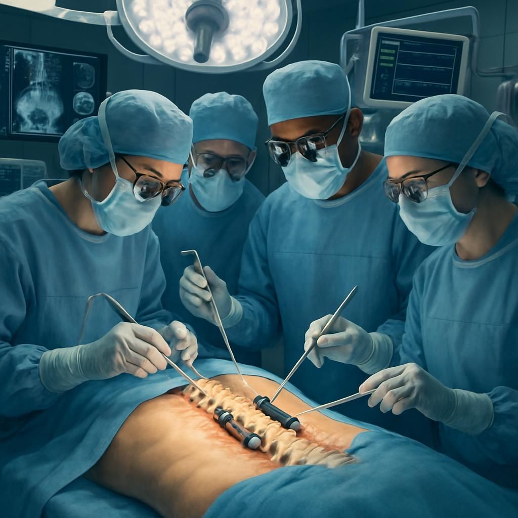 découvrez intraspine®, une solution innovante de chirurgie dynamique pour soulager les douleurs du dos et améliorer la mobilité de manière efficace et durable.