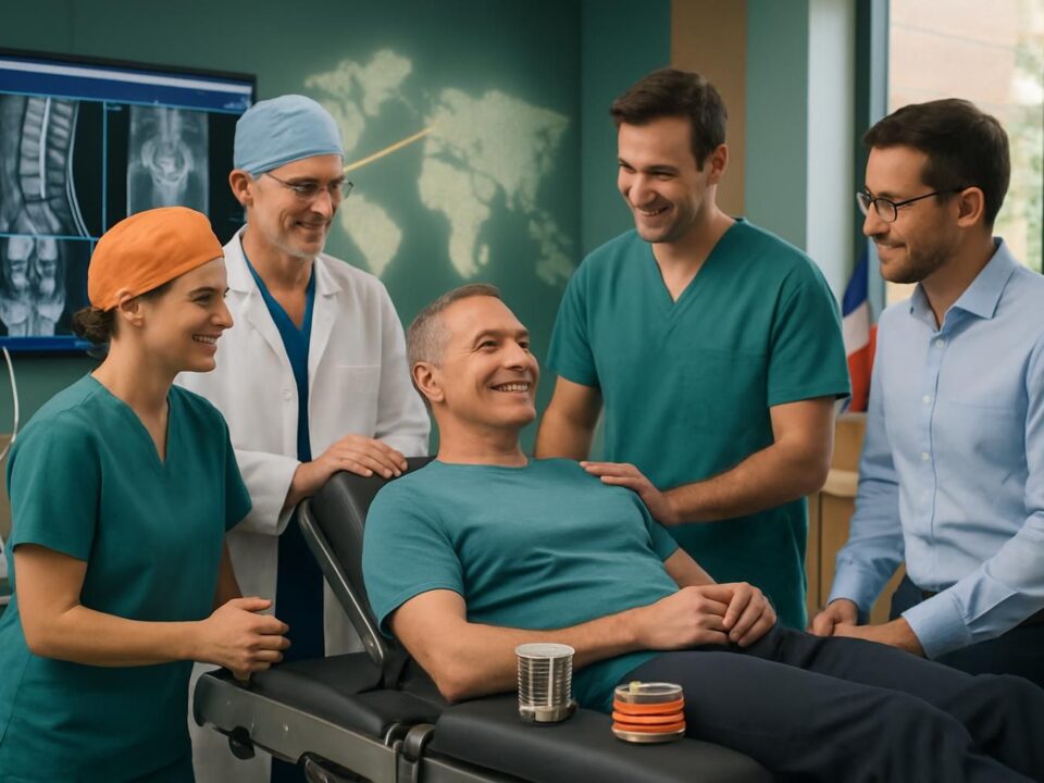 découvrez intraspine®, une solution innovante de chirurgie dynamique pour le dos, offrant un soulagement efficace des douleurs lombaires tout en préservant la mobilité.